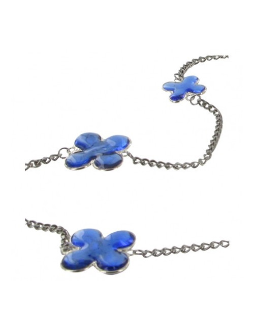 Sautoir bleu saphir MARGUERITE DE VALOIS