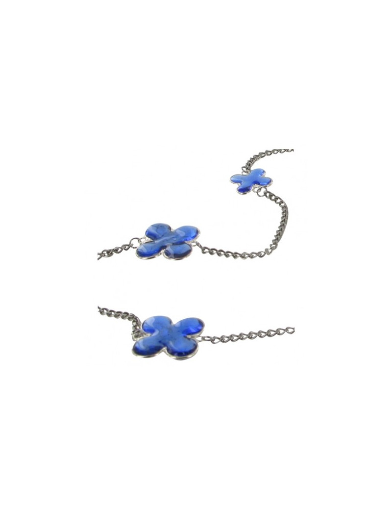 Sautoir bleu saphir MARGUERITE DE VALOIS