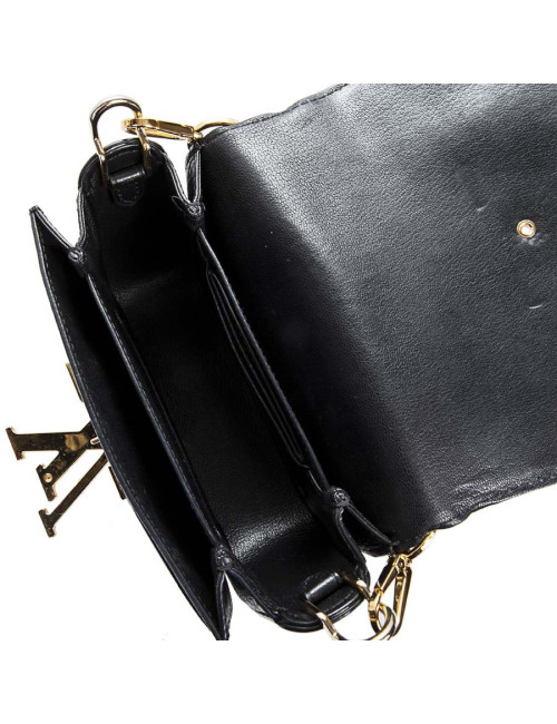 Bag 'Vivienne' LOUIS VUITTON black grained leather