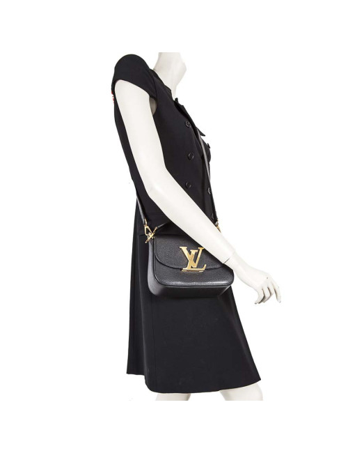 Bag 'Vivienne' LOUIS VUITTON black grained leather