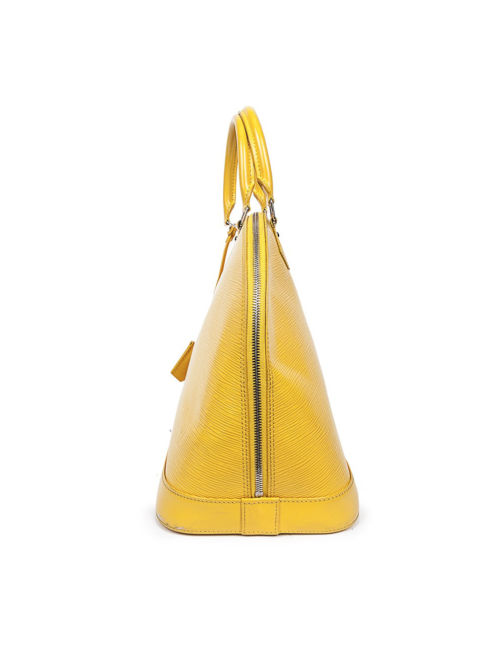 Sac 'Alma' LOUIS VUITTON cuir épi jaune GM