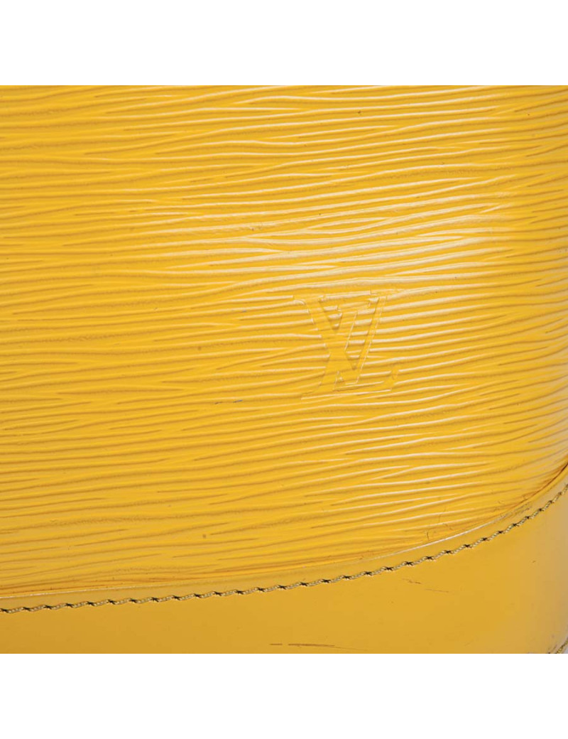 Sac 'Alma' LOUIS VUITTON cuir épi jaune