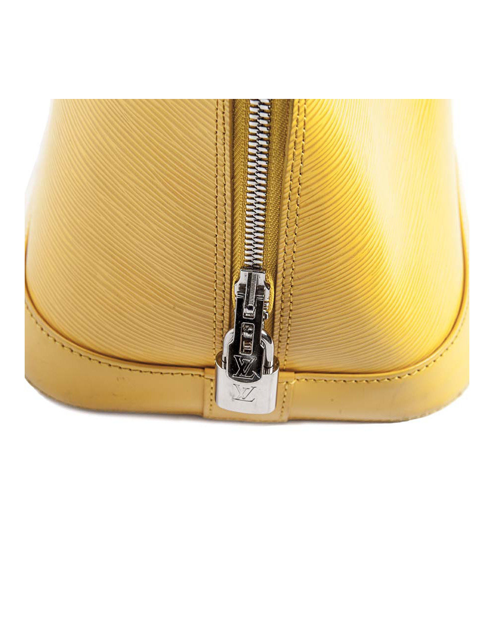 Sac 'Alma' LOUIS VUITTON cuir épi jaune