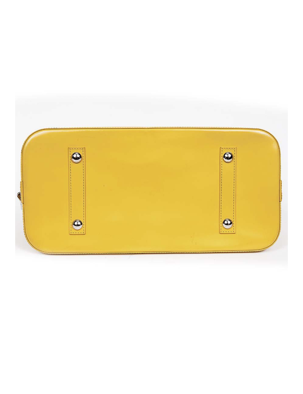 Sac 'Alma' LOUIS VUITTON cuir épi jaune GM