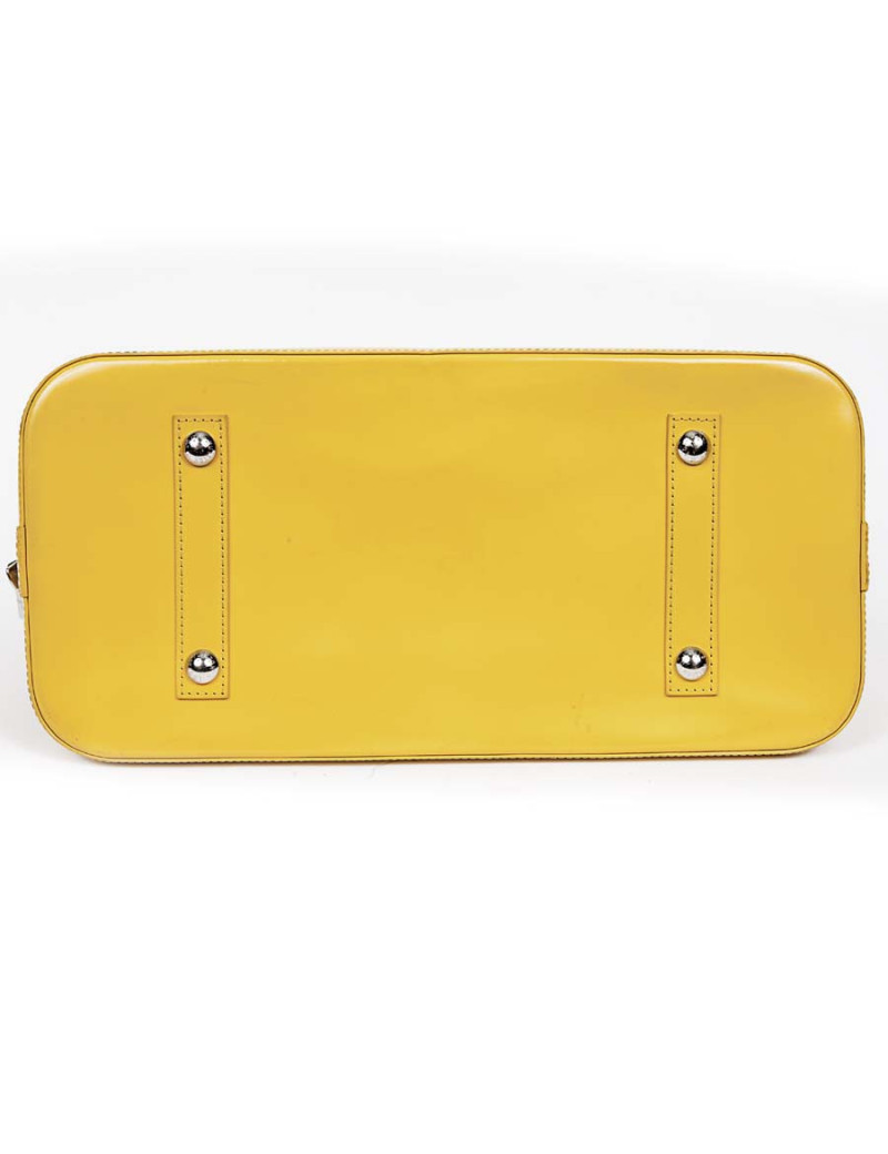Sac 'Alma' LOUIS VUITTON cuir épi jaune