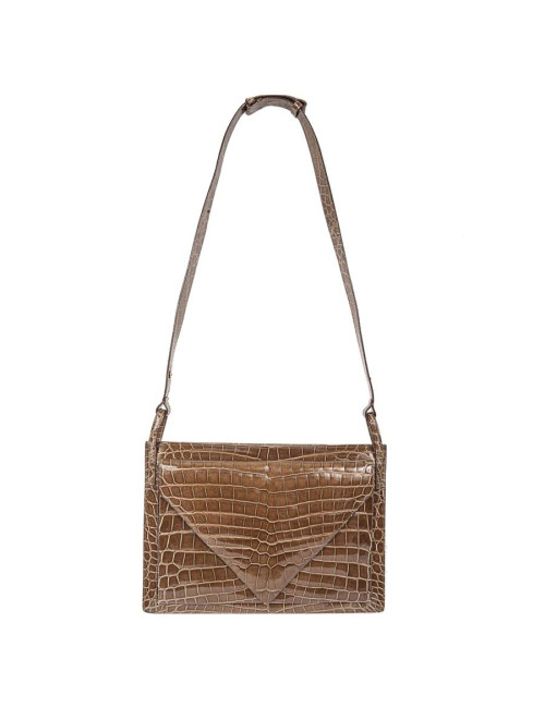 Sac BOTTEGA VENETA crocodile miel