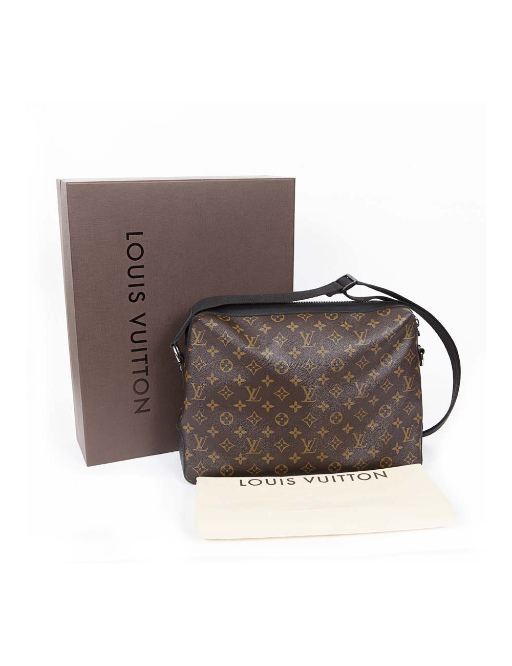 Sacoche LOUIS VUITTON toile monogram marron
