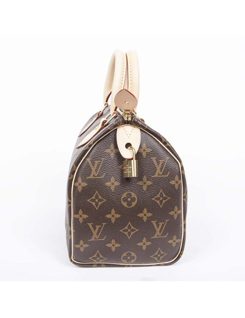 Speedy 25 LOUIS VUITTON monogram canvas bag