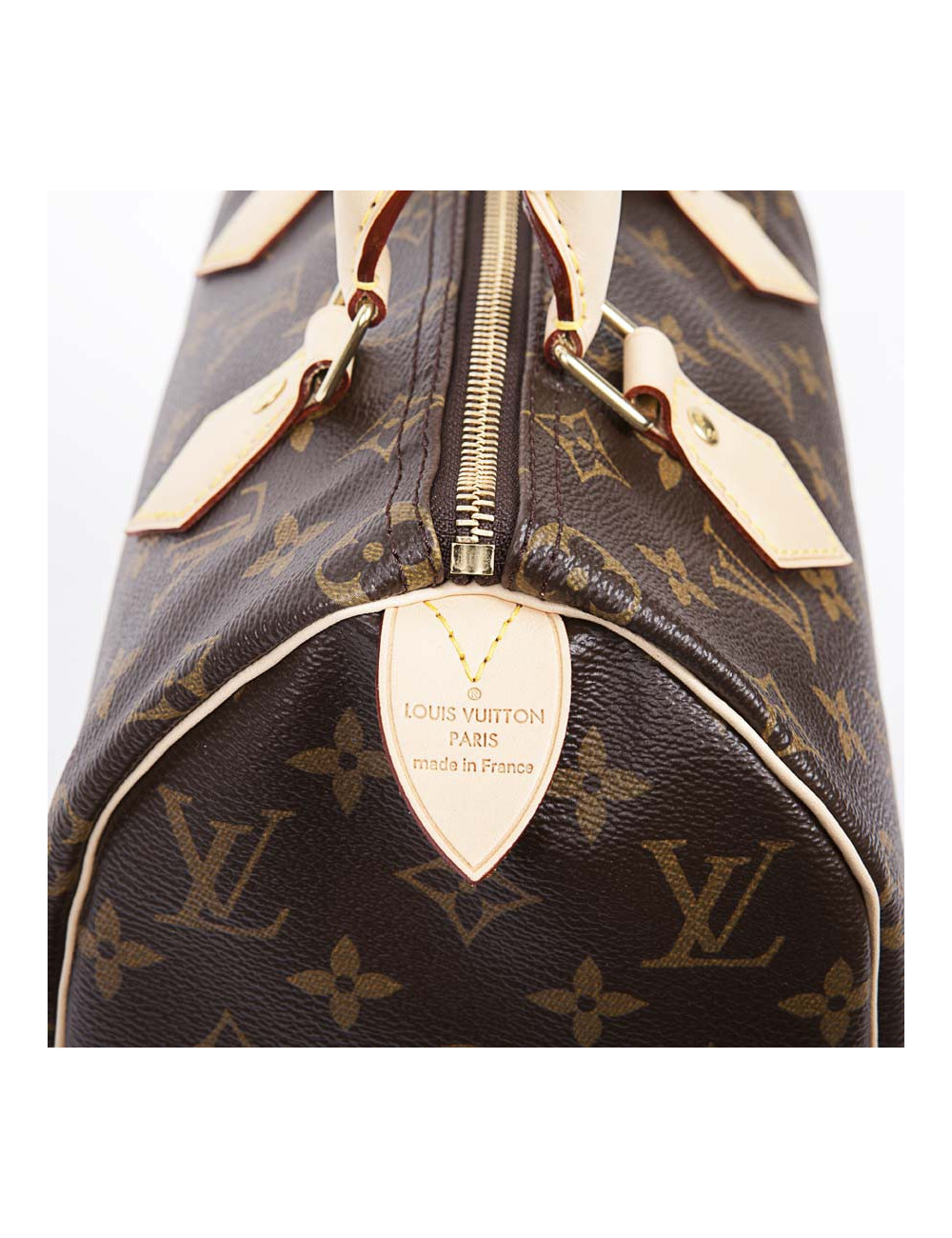 Speedy 25 LOUIS VUITTON monogram canvas bag