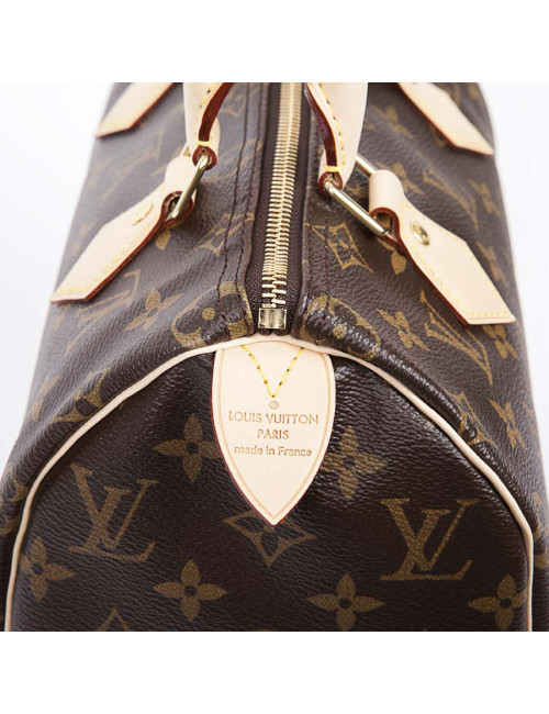 Speedy 25 LOUIS VUITTON monogram canvas bag