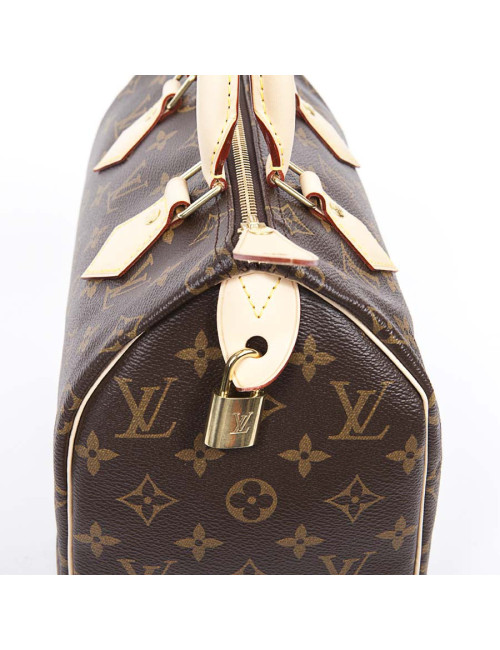 Speedy 25 LOUIS VUITTON monogram canvas bag