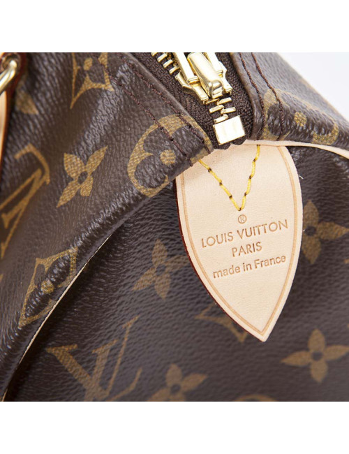 Speedy 25 LOUIS VUITTON monogram canvas bag