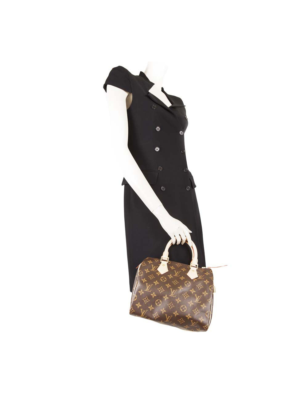 Speedy 25 LOUIS VUITTON monogram canvas bag