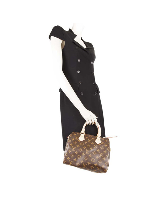 Speedy 25 LOUIS VUITTON monogram canvas bag