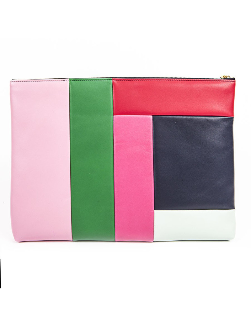 CHANEL multicolor leather wallet