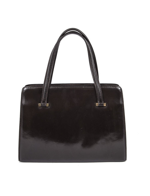 Sac vintage sans marque cuir marron