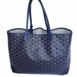 LOUIS VUITTON tote bag in two tone blue to beige monogram fabric - VALOIS  VINTAGE PARIS
