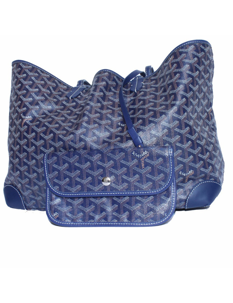 Tote bag 'Saint Louis' GOYARD blue monogram