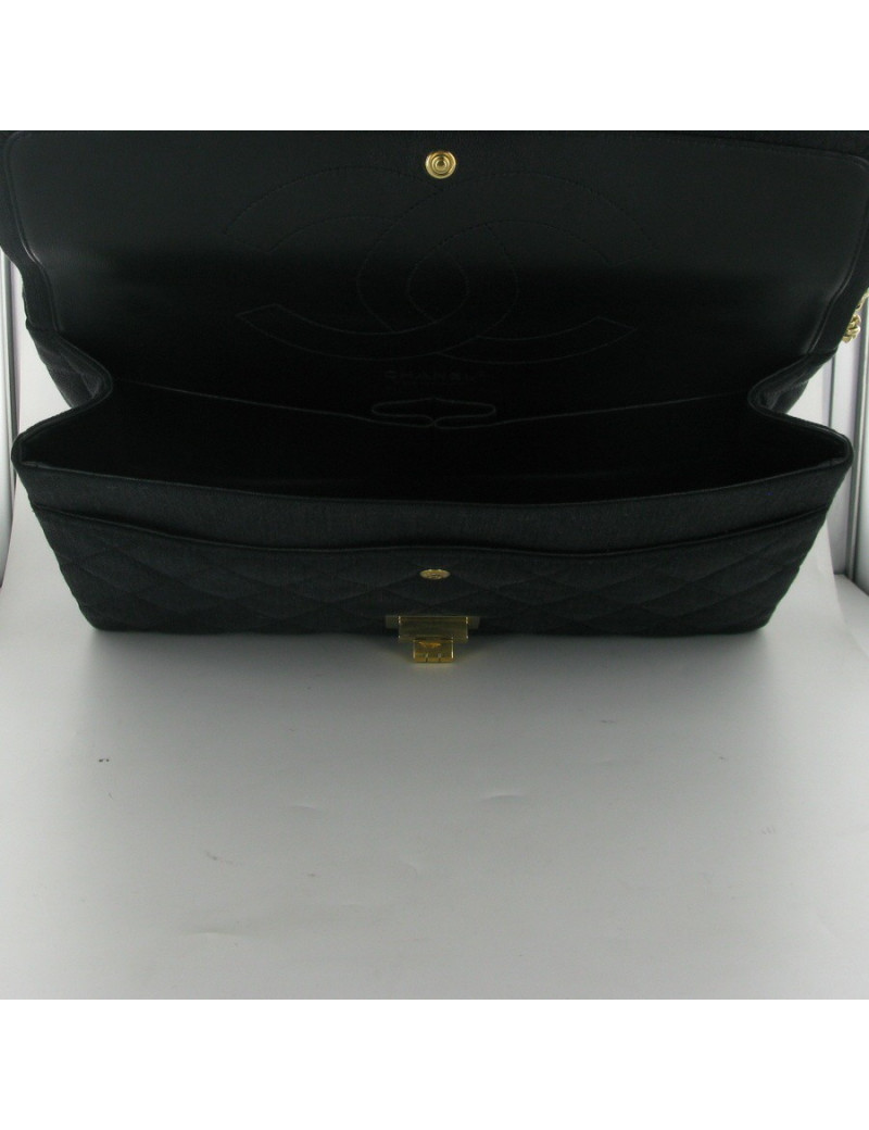 2.55 denim noir CHANEL