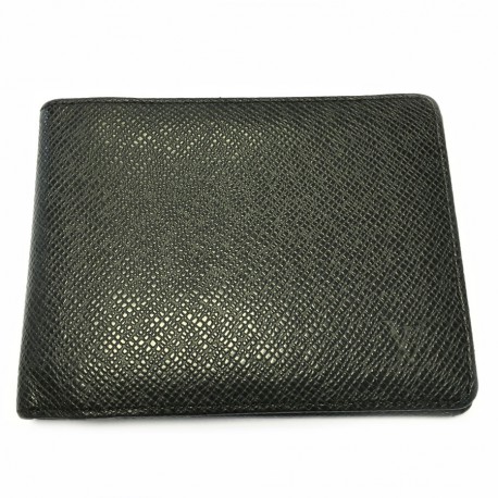 Multiple LOUIS VUITTON taiga leather wallet - VALOIS VINTAGE PARIS