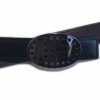 Belt HERMES reversible leather box black and Brown grain calf leather