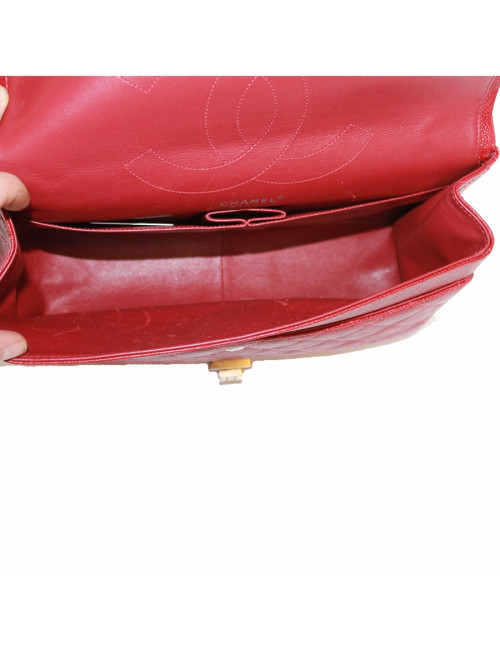 Sac 2.55 CHANEL veau grainé rouge