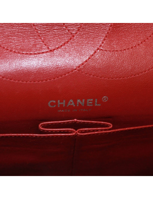 Sac 2.55 CHANEL veau grainé rouge