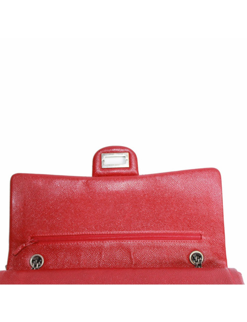 Sac 2.55 CHANEL veau grainé rouge