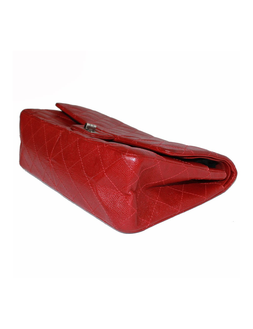 Sac 2.55 CHANEL veau grainé rouge