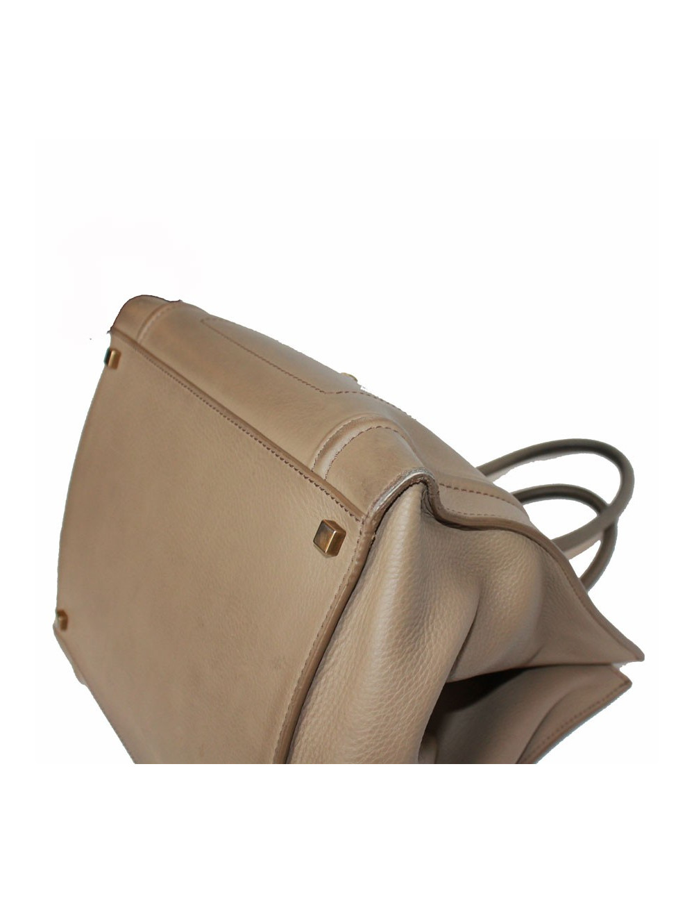 Sac "Phanthom" CELINE cuir taupe