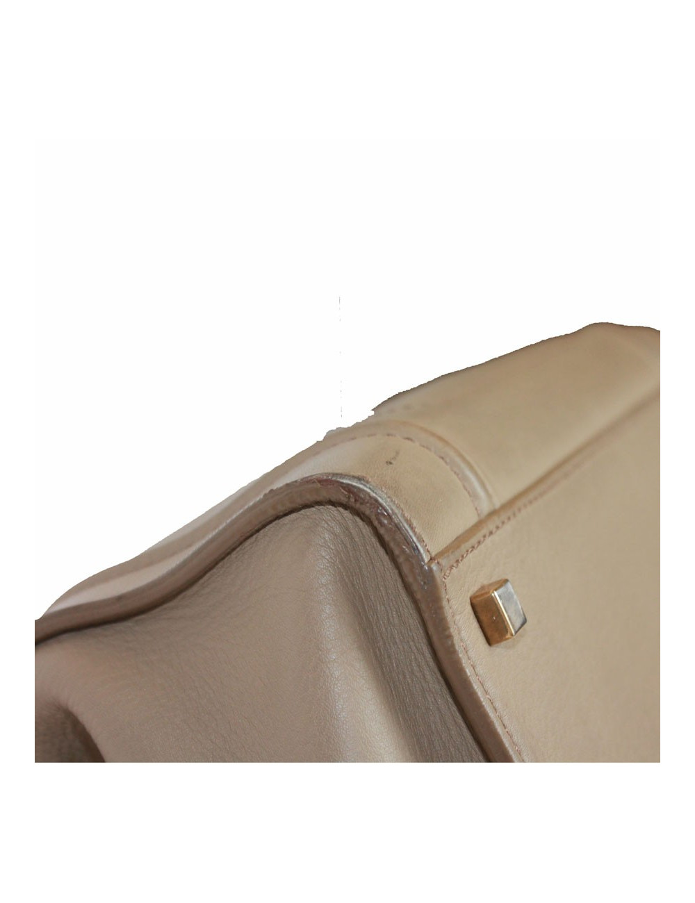Bag luggage "Phantom" CELINE leather taupe