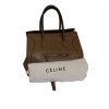 Bag luggage "Phantom" CELINE leather taupe