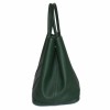 Garden Party HERMES epsom green leather bag