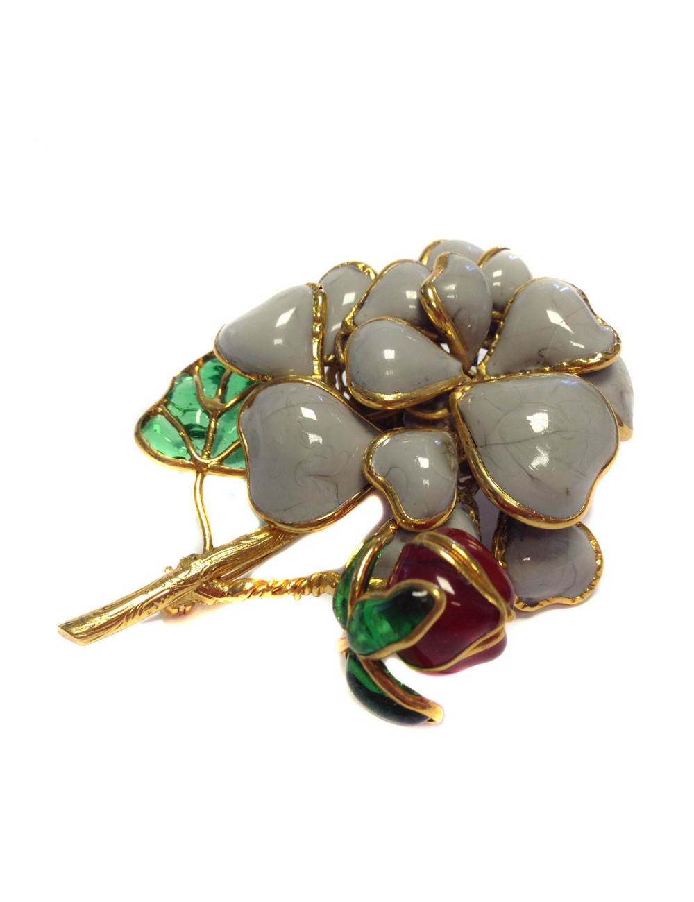 Broche fleur MARGUERITE  de VALOIS 