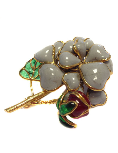 Broche fleur MARGUERITE  de VALOIS 