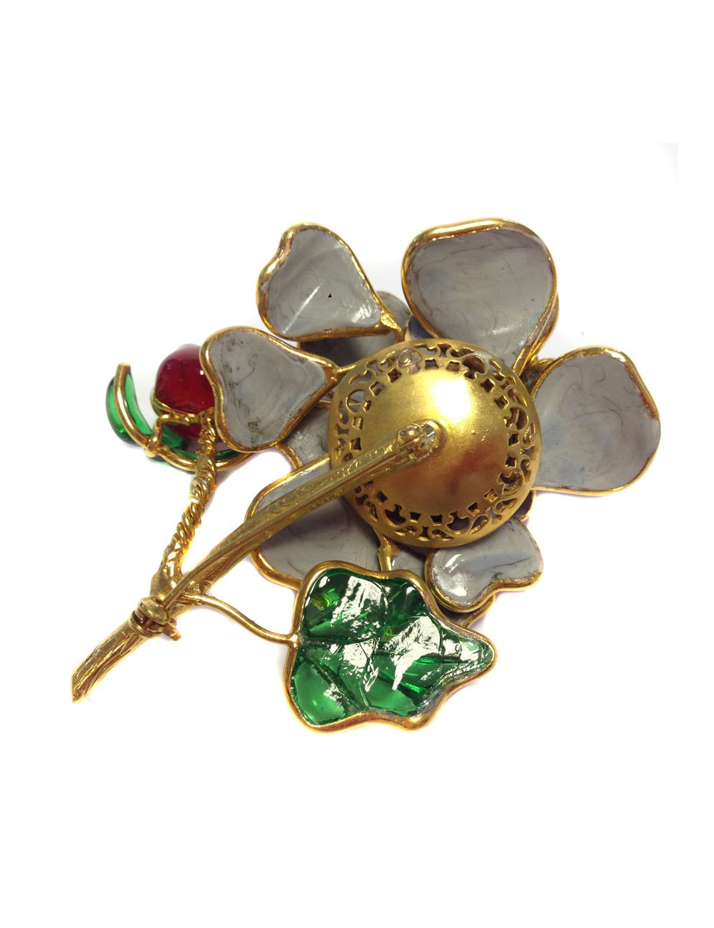 PIN seam MARGUERITE of VALOIS flower glass