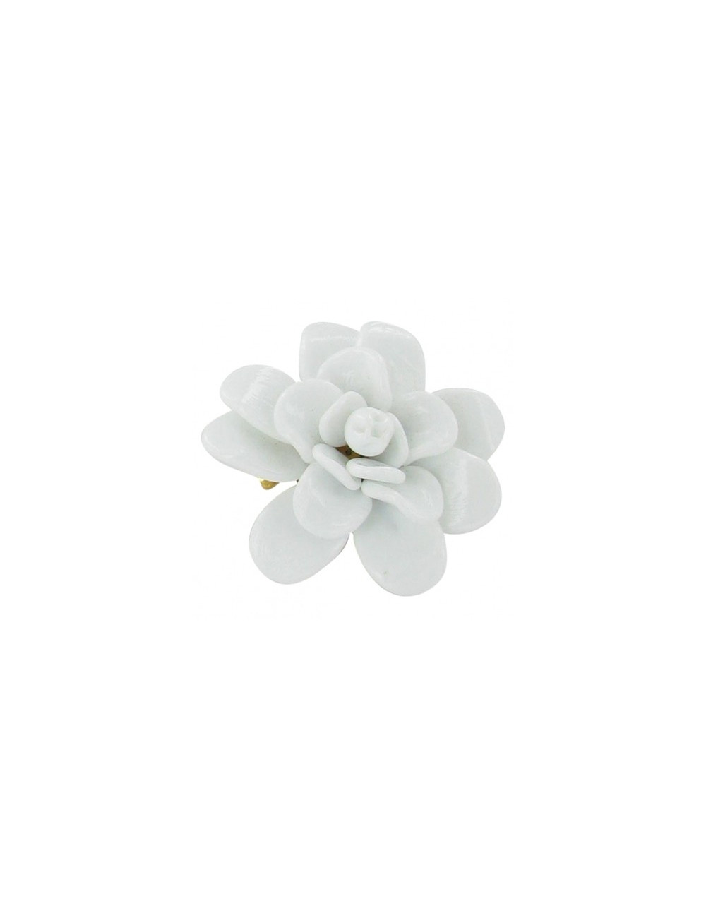 Broche Camélia MARGUERITE DE VALOIS