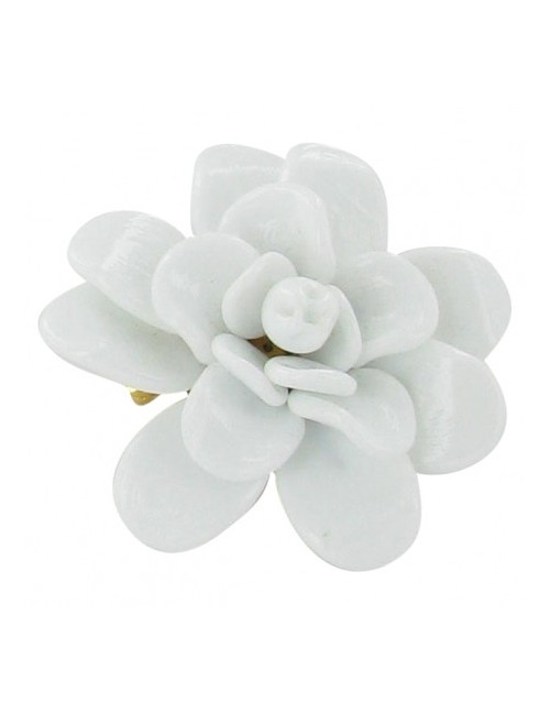 Broche Camélia MARGUERITE DE VALOIS