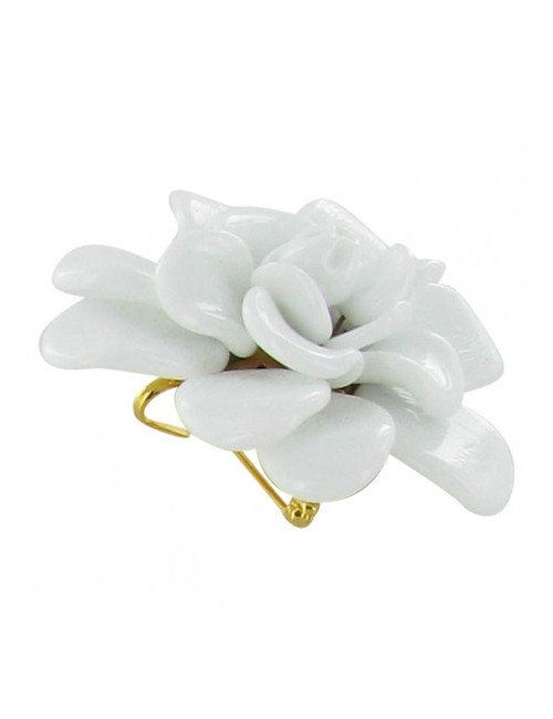 Broche Camélia MARGUERITE DE VALOIS