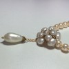 Collier camélia MARGUERITE de VALOIS en perles nacrées ivoire