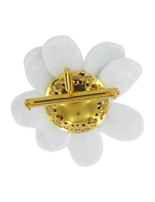 Broche Camélia MARGUERITE DE VALOIS