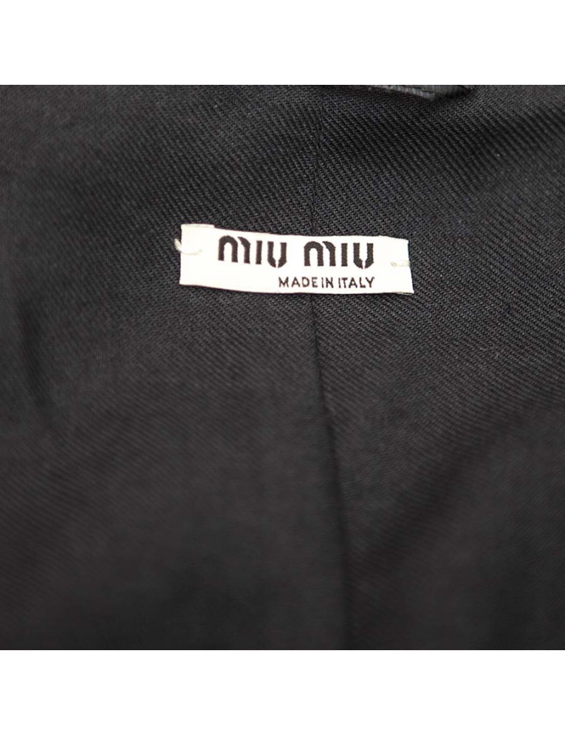MIU MIU blue navy jacket