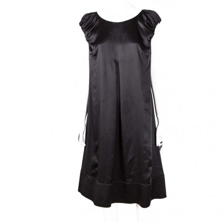 DOLCE GABBANA & t42 iT black silk dress