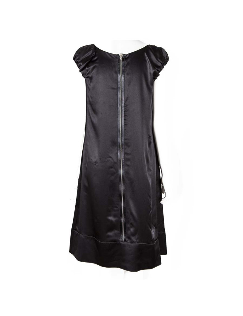 Robe DOLCE & GABBANA t42 iT en soie noire