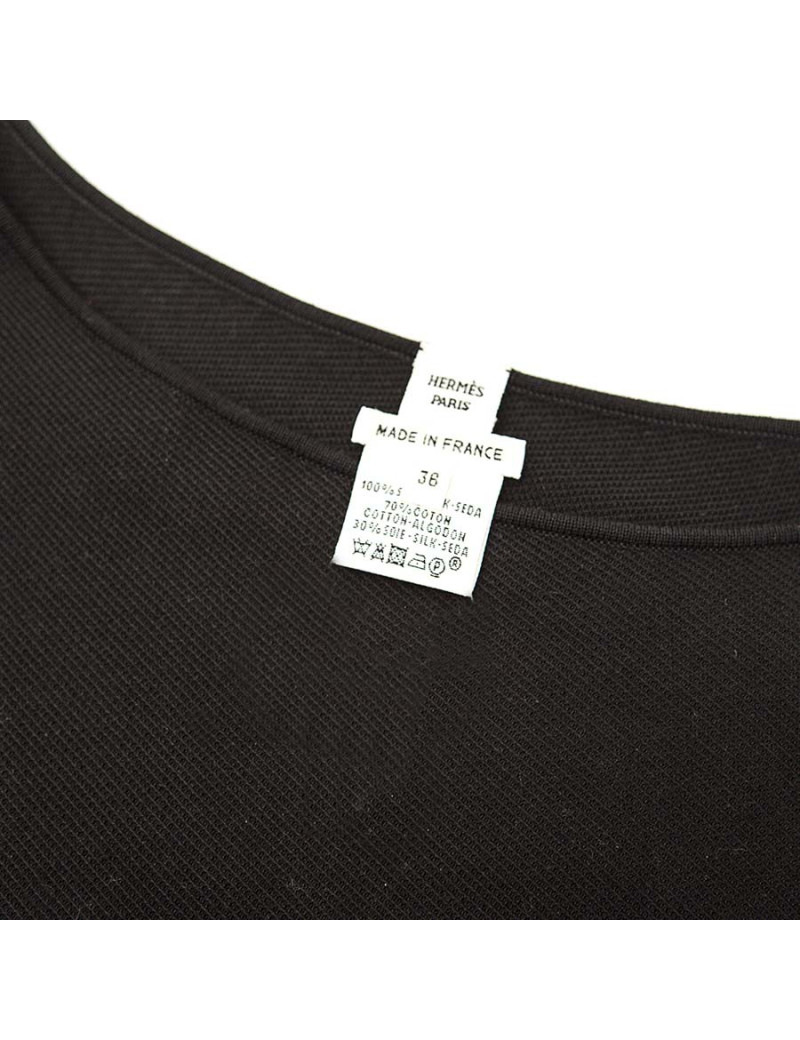 Robe foulard HERMES T36 soie imprimée