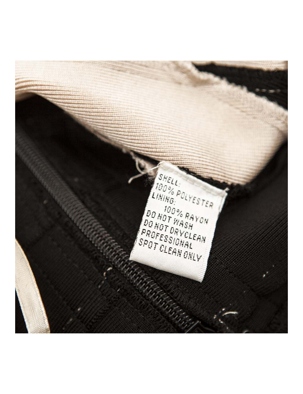 Robe CHANTAL TEMAM noire et vieux rose