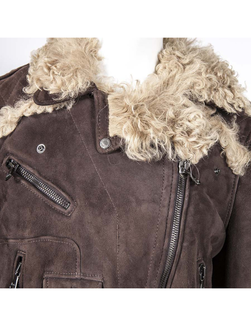 D & G DOLCE GABBANA t 46 IT Shearling Jacket