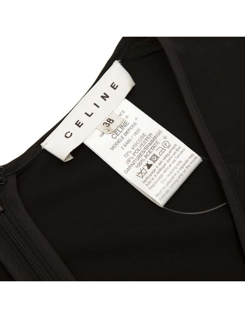 Robe CELINE T 38 noire