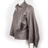 CELINE T40 grey leather jacket