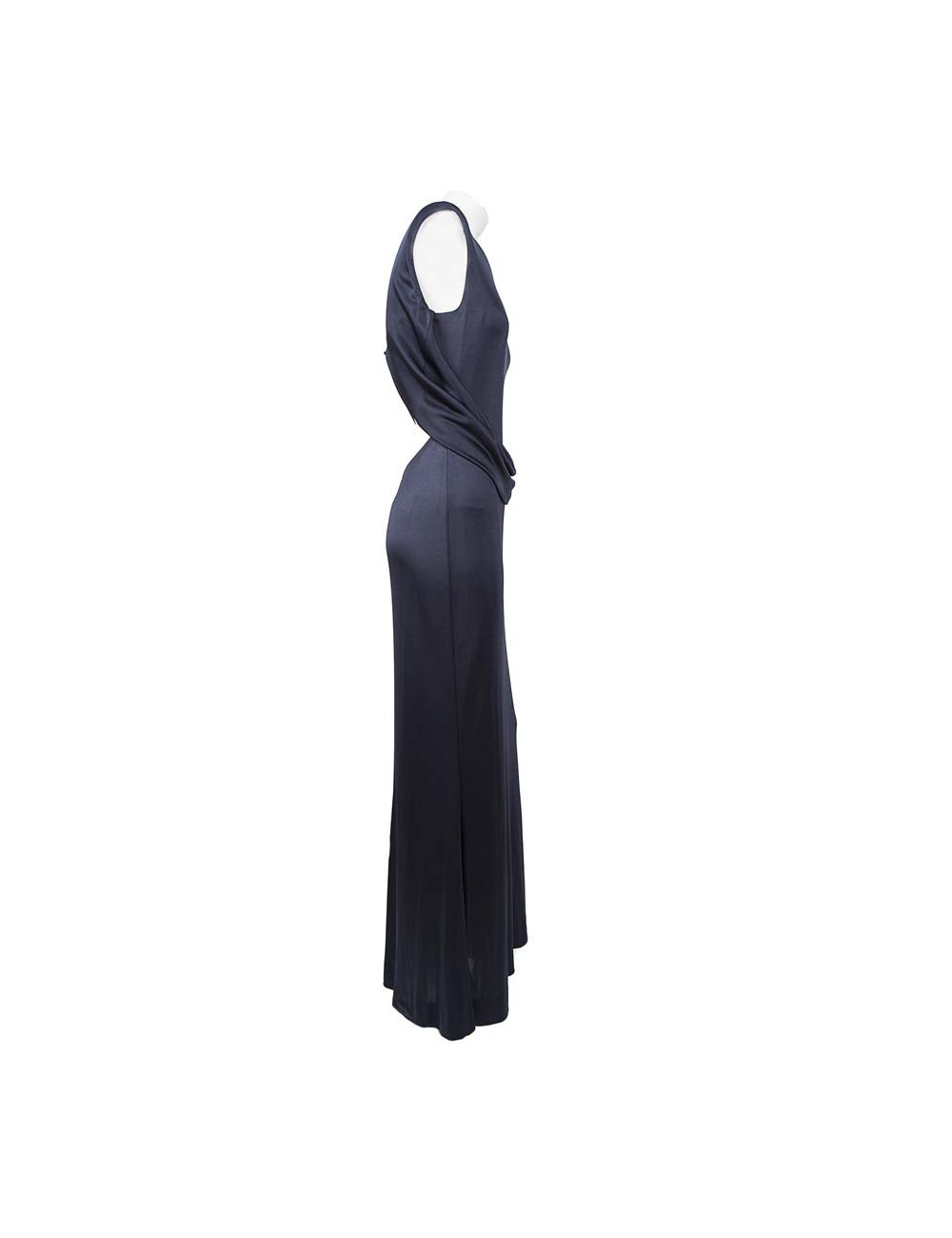 Robe longue CHANEL T42 manches américaines